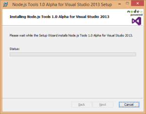 node js tools for visual studio 2013