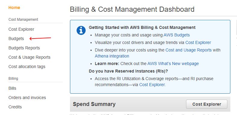 aws-my-billing-budget-menu