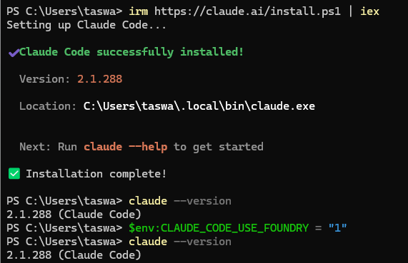 Install Claud Code Cli