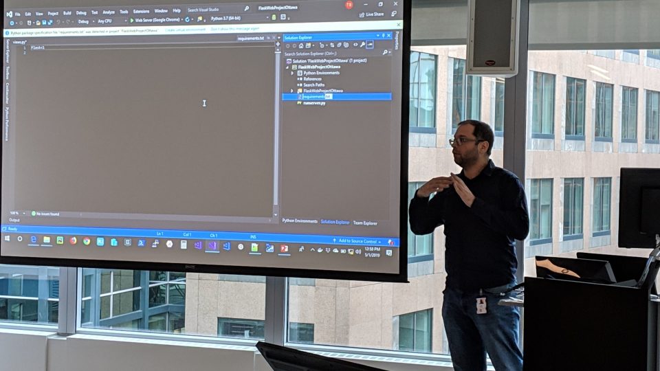 Getting productive with Python on Visual Studio 2019