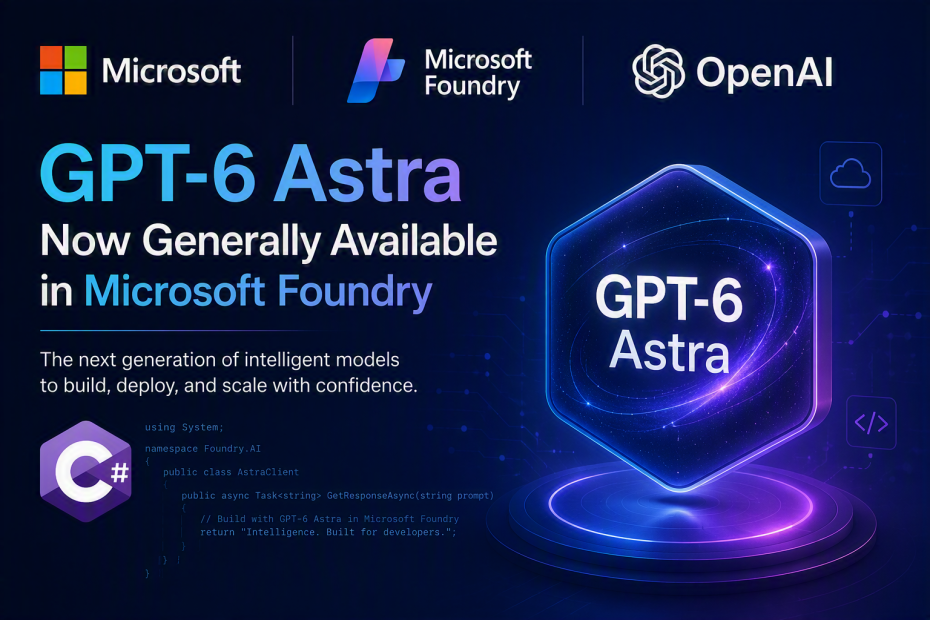 GPT-6 Astra for CSharp Developers