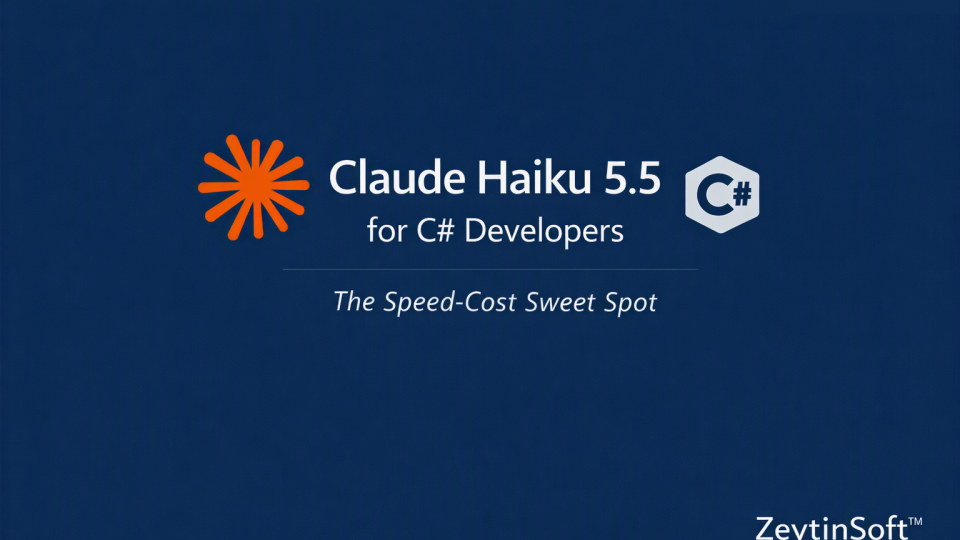 Claude Haiku 5.5 for C# Developers: The Speed-Cost Sweet Spot