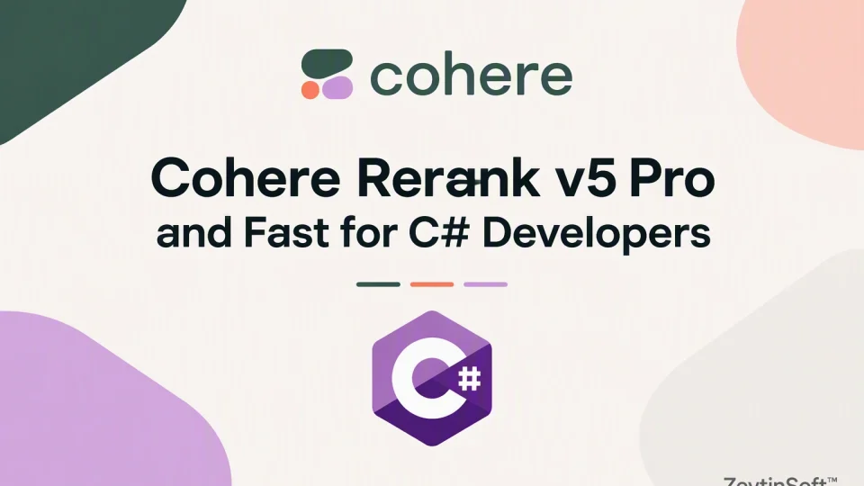 Cohere Rerank v5 Pro and Fast for C# Developers