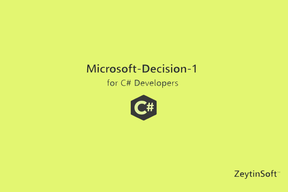 Microsoft-Decision-1-Csharp-Developer
